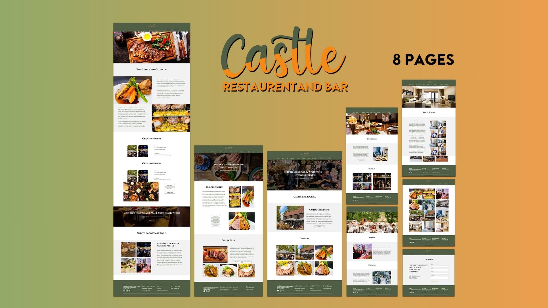 restaurant website